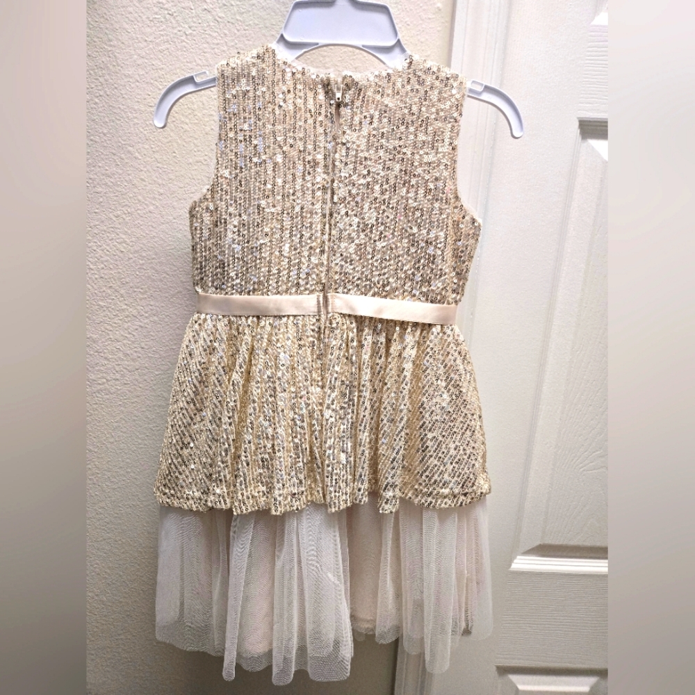Bonnie Jean Little Girls Sparkling Sequins Party Dress - Picture 3 of 8